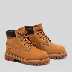 Timberland Kids Brown Lace-Up Boots